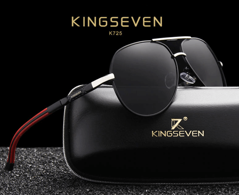 Men's Vintage Aluminium Polarised Sunglasses