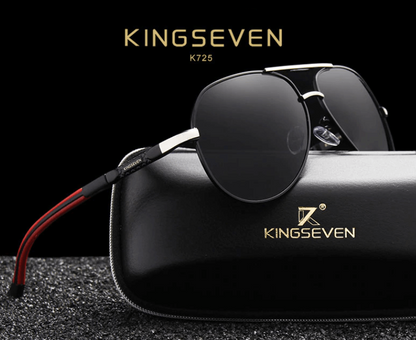 Men's Vintage Aluminium Polarised Sunglasses