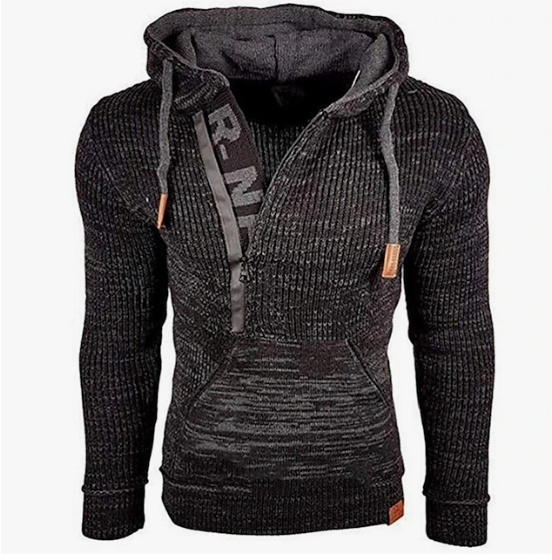 Men's Vintage Sweater Retro Style Cotton Blend