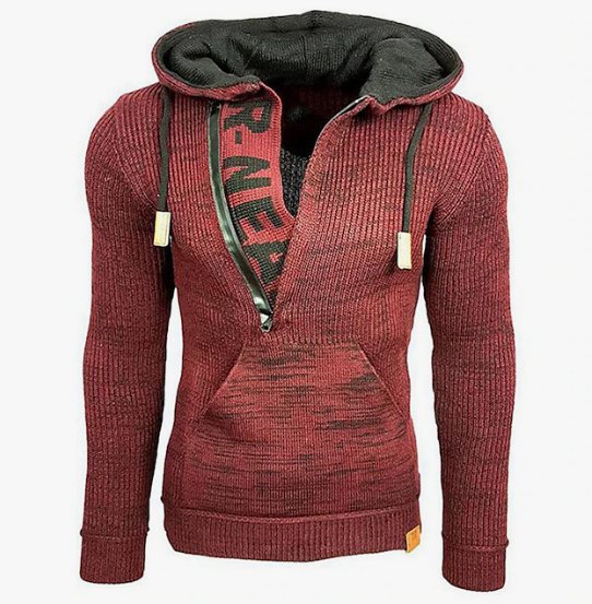 Men's Vintage Sweater Retro Style Cotton Blend