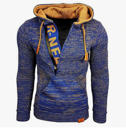 Men's Vintage Sweater Retro Style Cotton Blend
