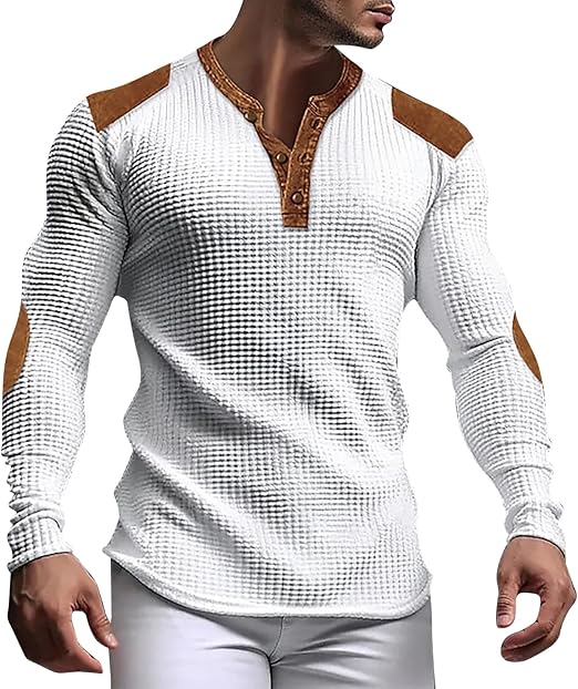 Men's Waffle Henly Shirt
