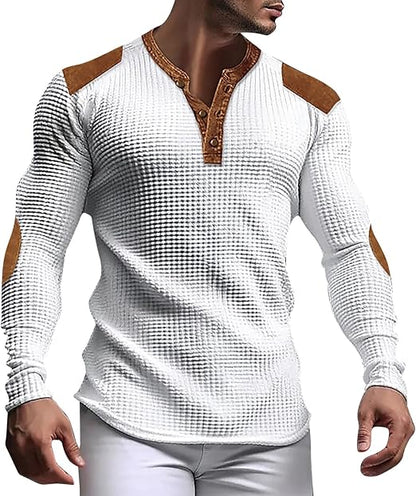 Men's Waffle Henly Shirt