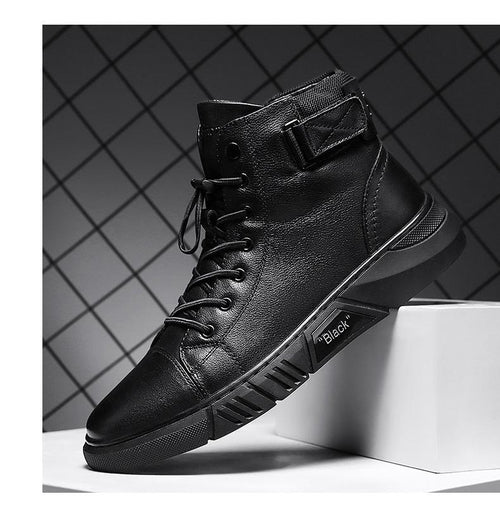 Men's Walking Boots Robust Breathable Synthetic with Slip-resistant Sole
