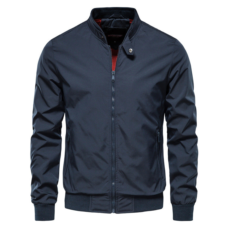 Men's Windbreaker Casual Style Lightweight and Windproof
