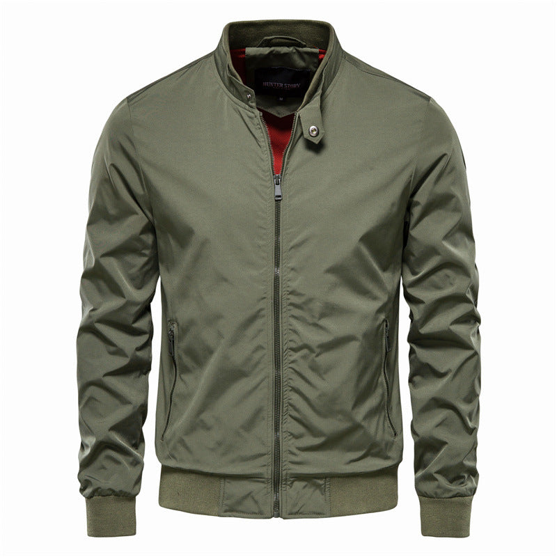 Men's Windbreaker Casual Style Lightweight and Windproof