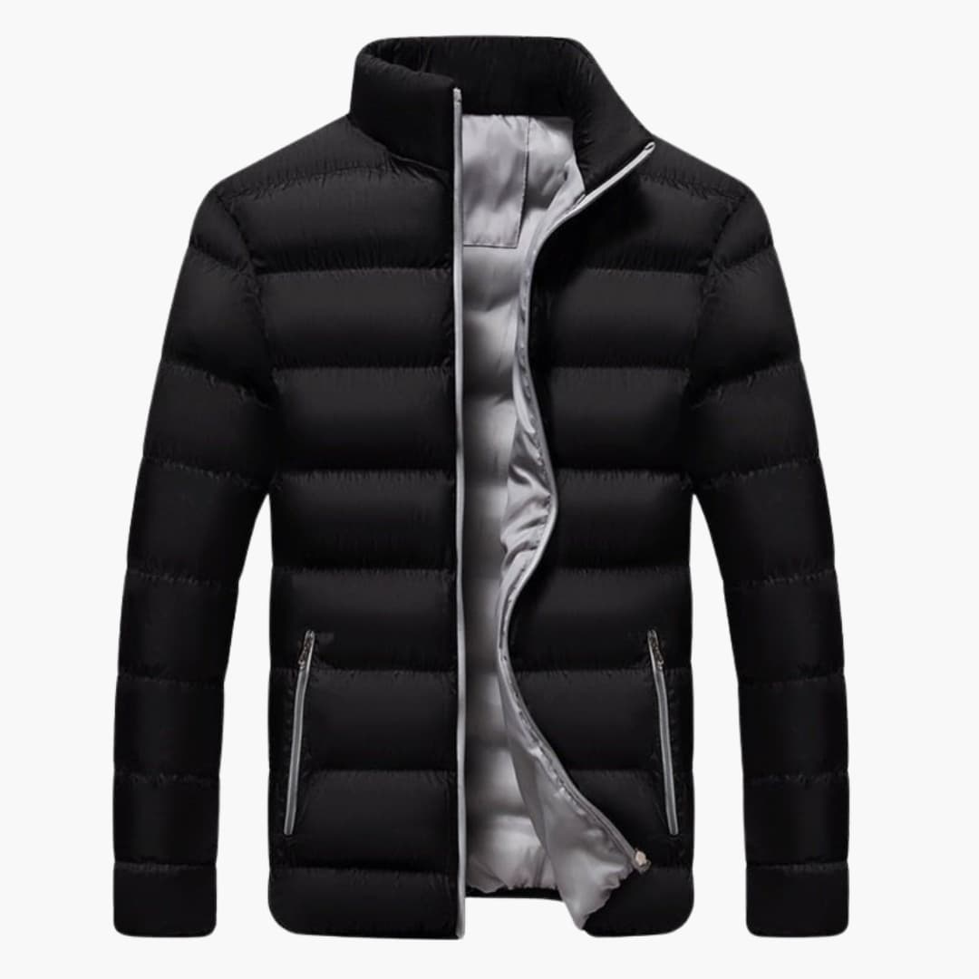 Men's Winter Coat High Collar Stylish