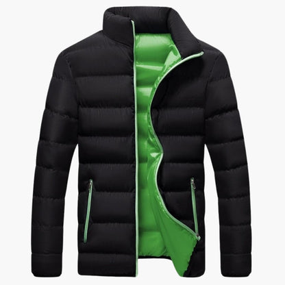 Men's Winter Coat High Collar Stylish