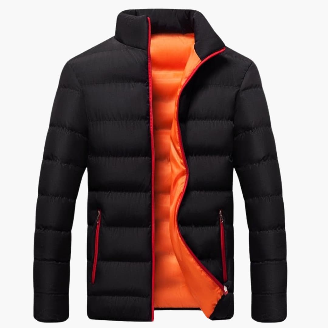 Men's Winter Coat High Collar Stylish