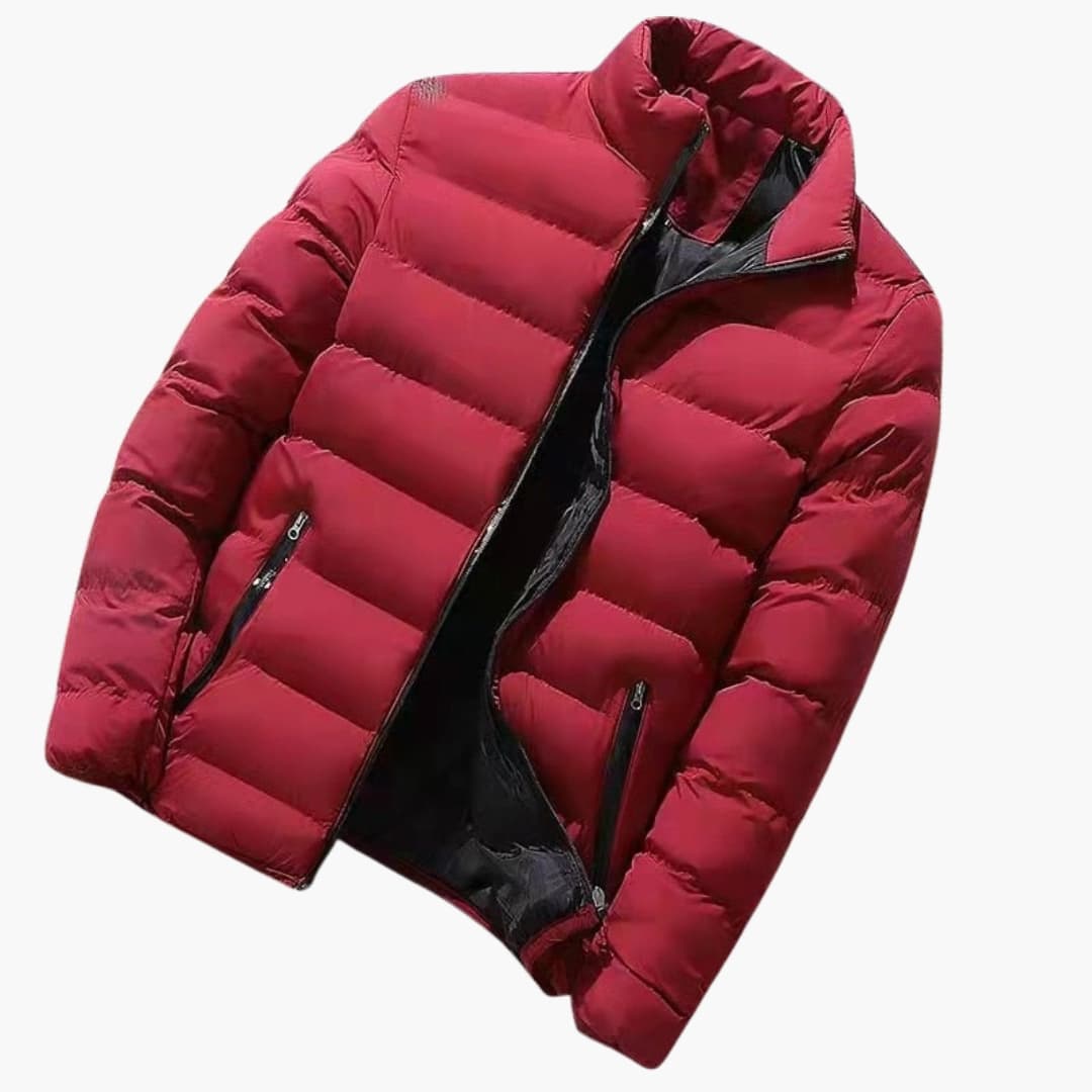 Men's Winter Coat High Collar Stylish