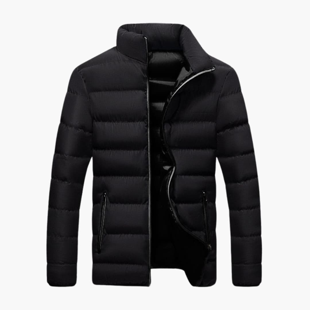 Men's Winter Coat High Collar Stylish