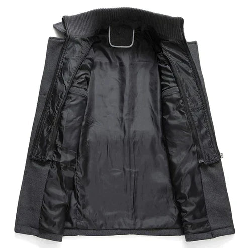 Men's Winter Coat Luxury Stylish Polyester for Cold Weather