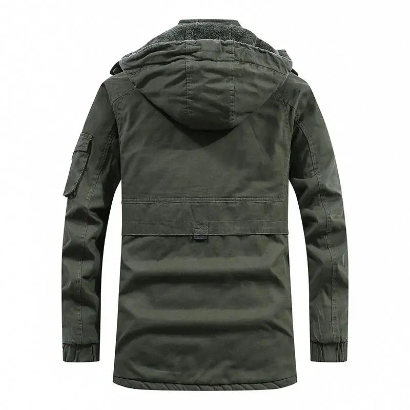 Men's Winter Coat Minimalist with Practical Pockets