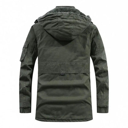 Men's Winter Coat Minimalist with Practical Pockets