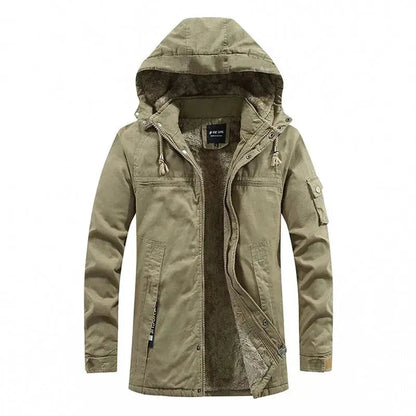 Men's Winter Coat Minimalist with Practical Pockets