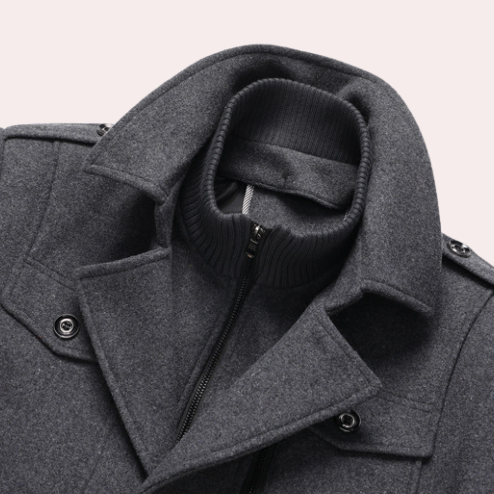 Men's Winter Coat Two-piece Stylish High Quality Fabrics