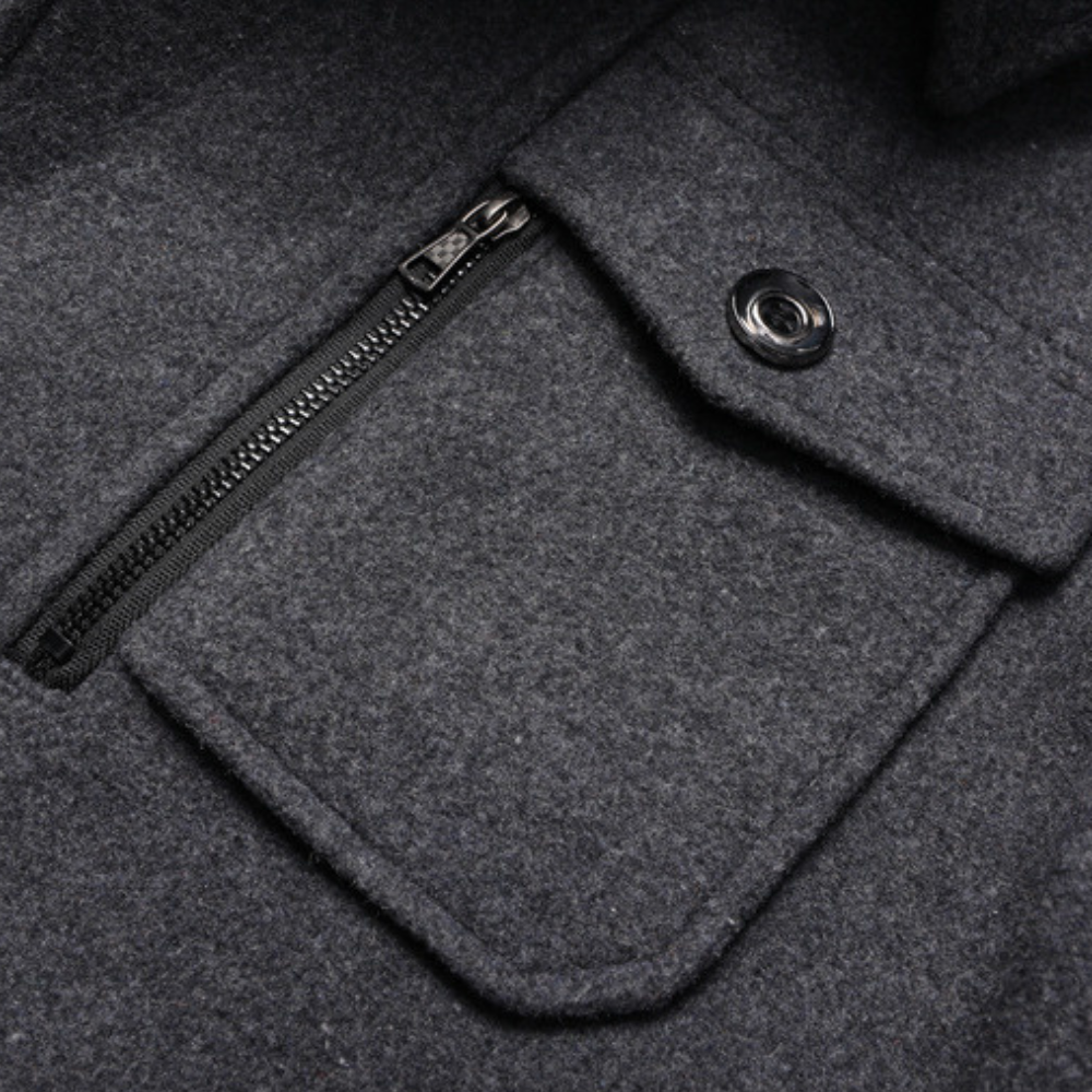 Men's Winter Coat Two-piece Stylish High Quality Fabrics