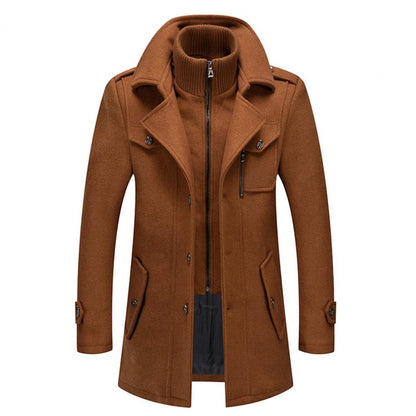 Men's Winter Coat Two-piece Stylish High Quality Fabrics