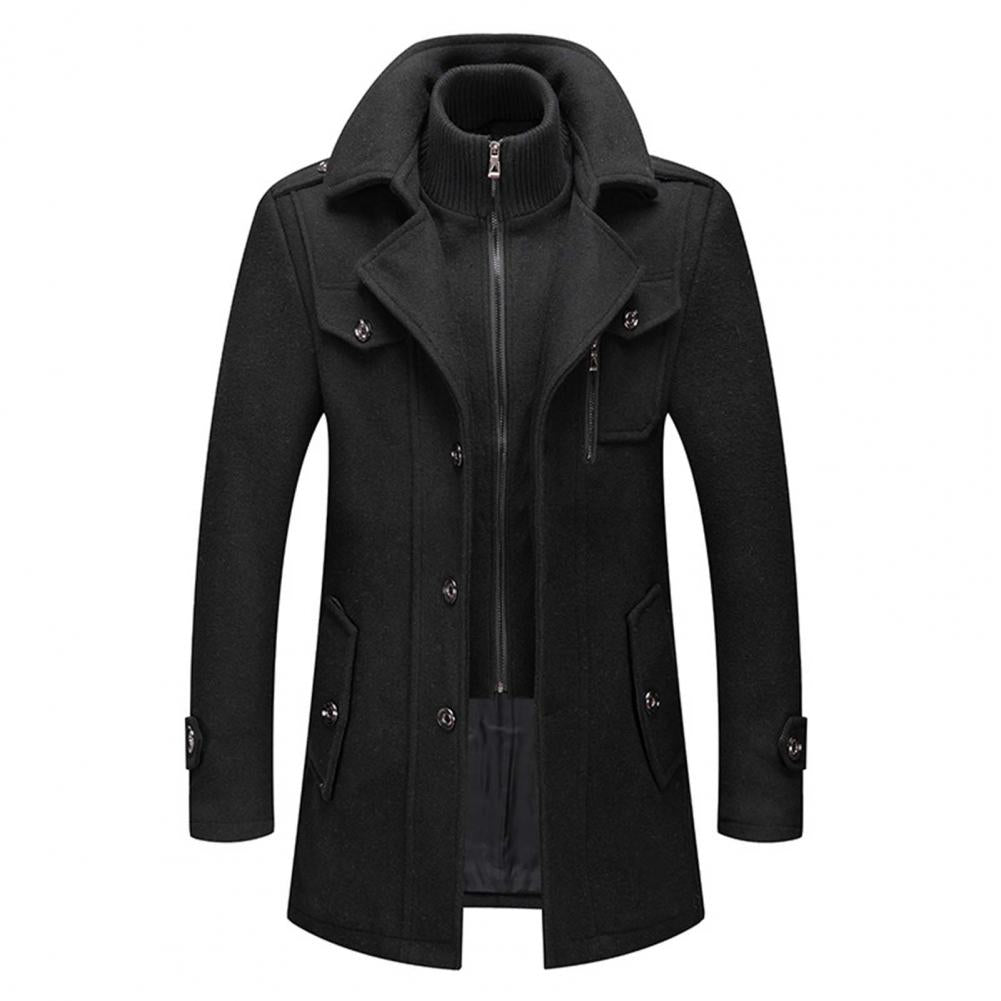 Men's Winter Coat Two-piece Stylish High Quality Fabrics