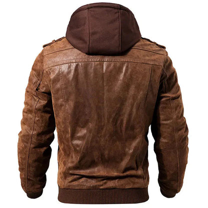 Men's Winter Coat With Hood Modern Design