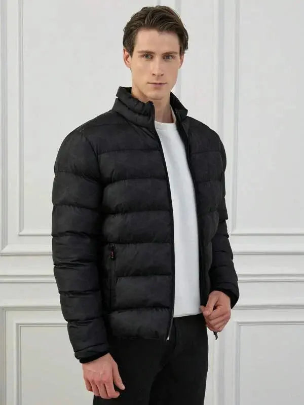 Men's Winter Coat With Luxury Lining For Cold Months