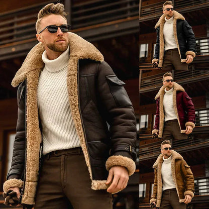 Men's Winter Coat With Stylish Cut