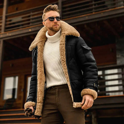 Men's Winter Coat With Stylish Cut