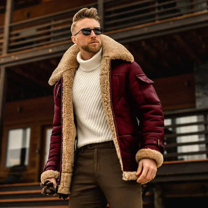 Men's Winter Coat With Stylish Cut