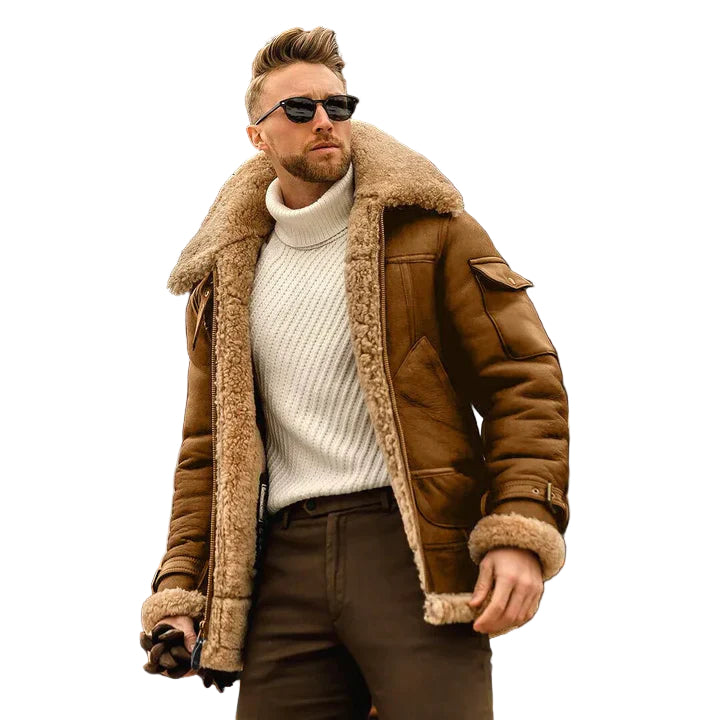 Men's Winter Coat With Stylish Cut