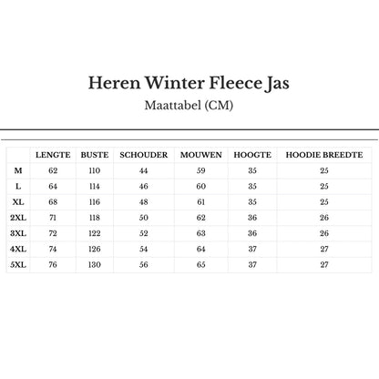 Men's Winter Fleece Jacket