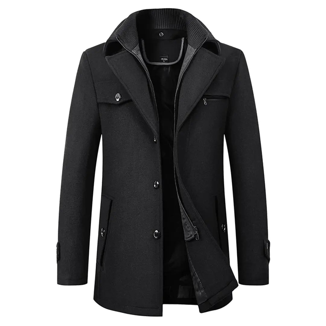 Men's Winter Jacket Long Fit Stylish