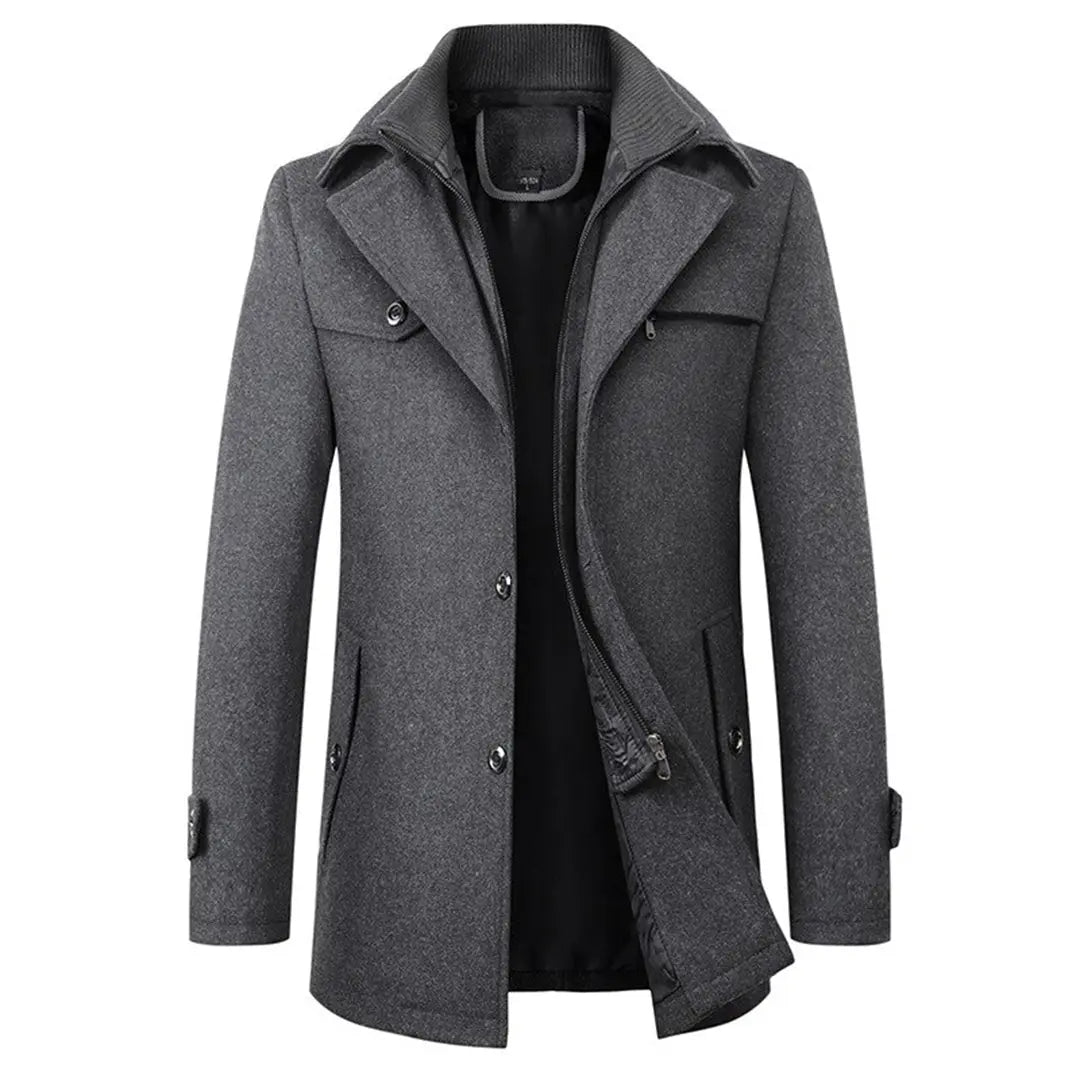 Men's Winter Jacket Long Fit Stylish