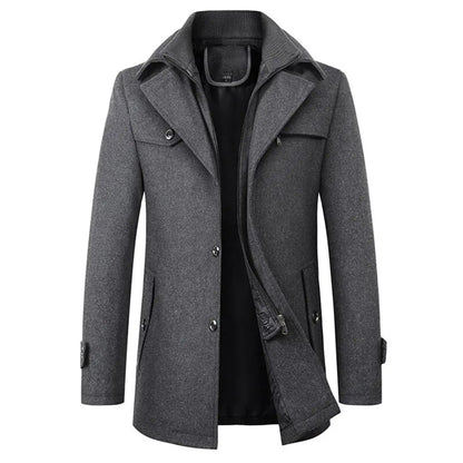 Men's Winter Jacket Long Fit Stylish