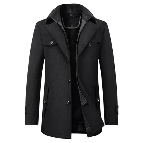 Men's Winter Jacket Long Fit Stylish
