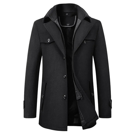 Men's Winter Jacket Long Fit Stylish
