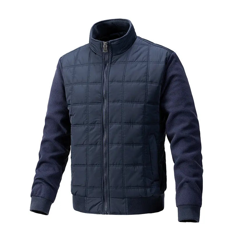 Men's Winter Jacket Quilted Design