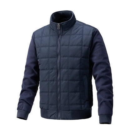 Men's Winter Jacket Quilted Design
