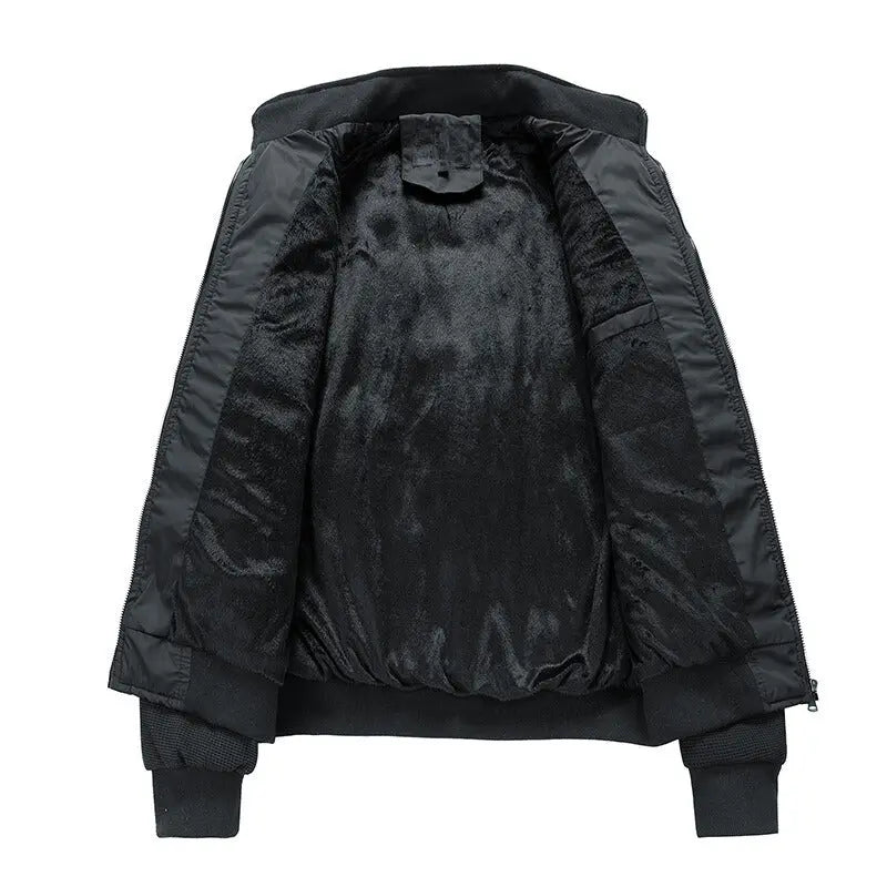 Men's Winter Jacket Quilted Design