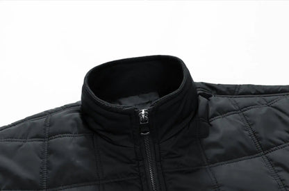 Men's Winter Jacket Quilted Design