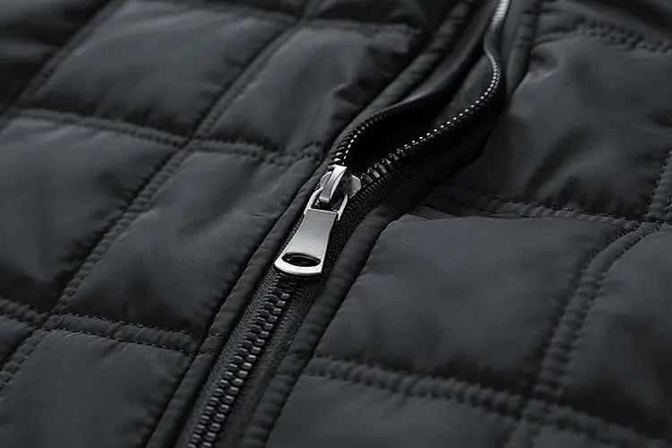 Men's Winter Jacket Quilted Design