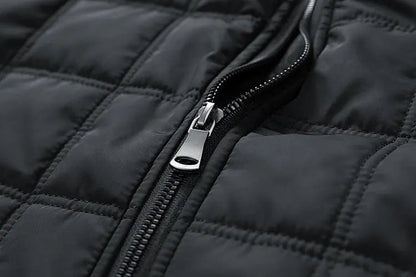 Men's Winter Jacket Quilted Design