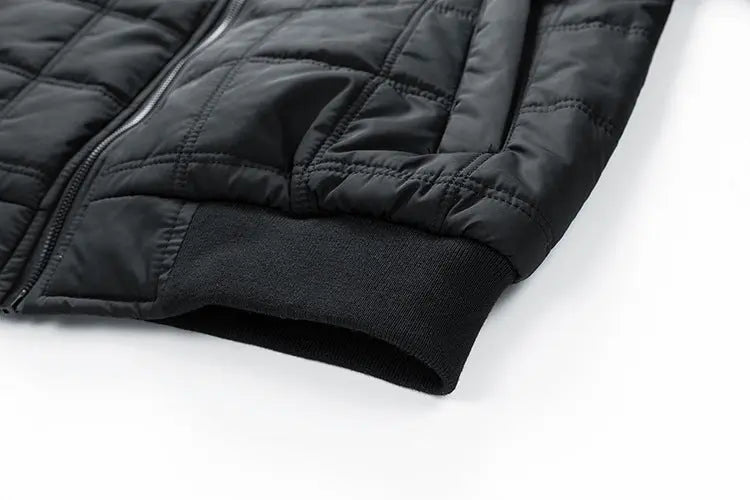 Men's Winter Jacket Quilted Design