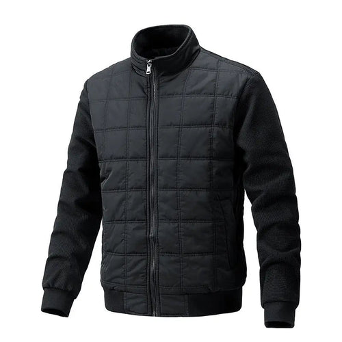 Men's Winter Jacket Quilted Design