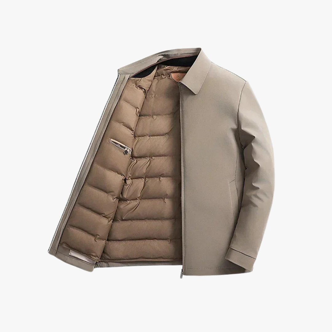 Men's Winter Jacket Quilted Down