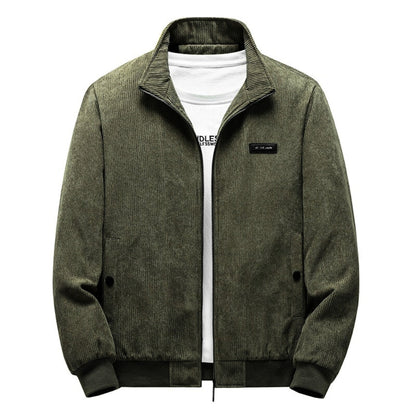 Men's Winter Jacket Retro Style with Sherpa Lining