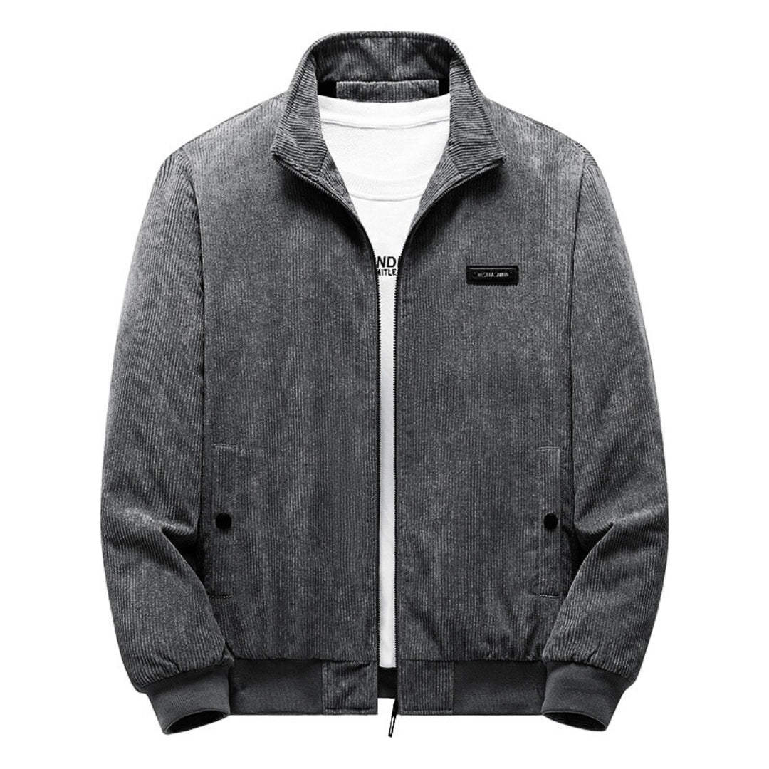 Men's Winter Jacket Retro Style with Sherpa Lining
