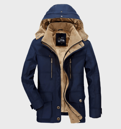 Men's Winter Jacket Waterproof with Insulated Lining