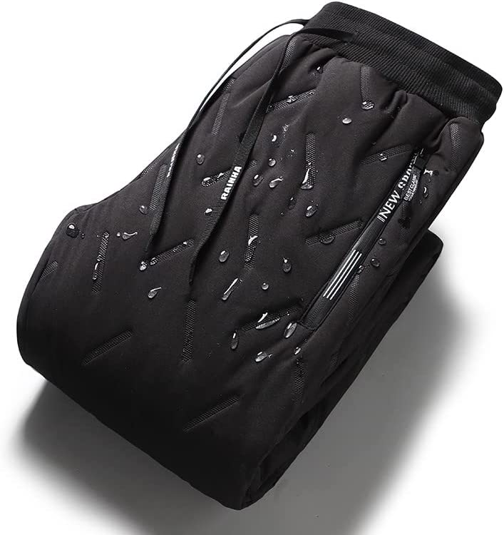 Men's Winter Pants Water-repellent Lined Polyester