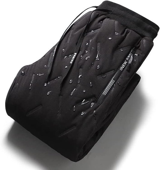 Men's Winter Pants Water-repellent Lined Polyester