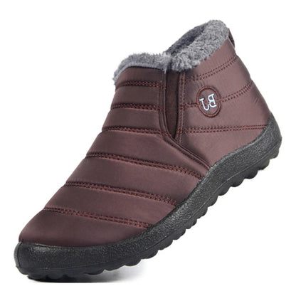 Men's Winter Slip-ons Fleece Lining Waterproof